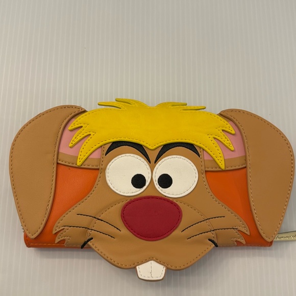 Loungefly Disney Alice in Wonderland March Hare Clutch Wallet - Picture 1 of 1